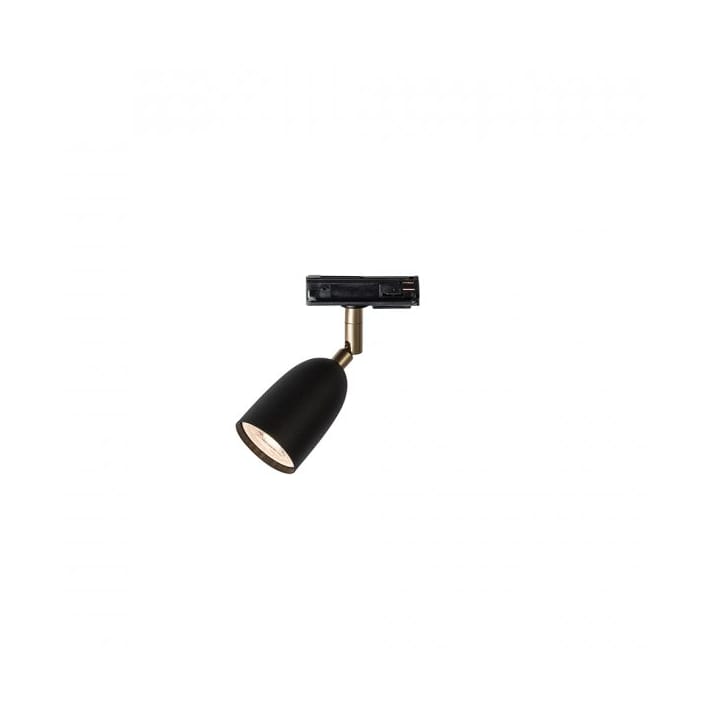 Radial spotlight global 8.3 cm, Black-brass Belid