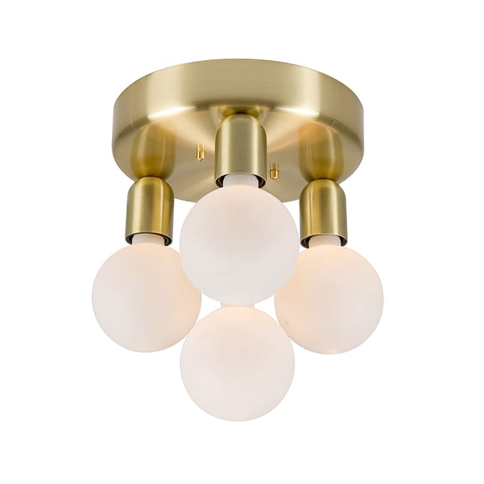 Regal 4 ceiling lamp, brass Belid