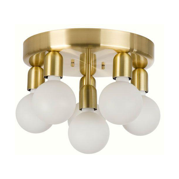 Belid Regal 6 ceiling lamp Ø32 cm Brass-gold