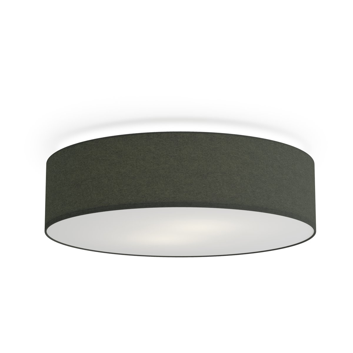 Belid Soft ceiling lamp Ø44 cm Green wool