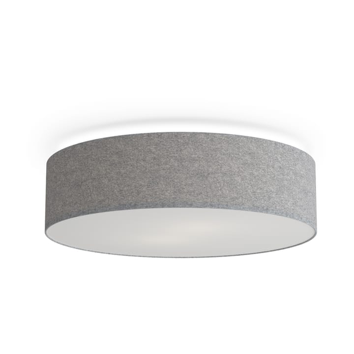 Soft ceiling lamp Ø44 cm, grey wool Belid