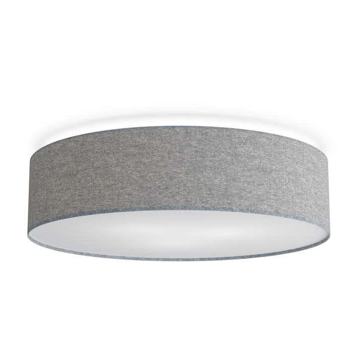 Soft ceiling lamp Ø60 cm - grey wool - Belid