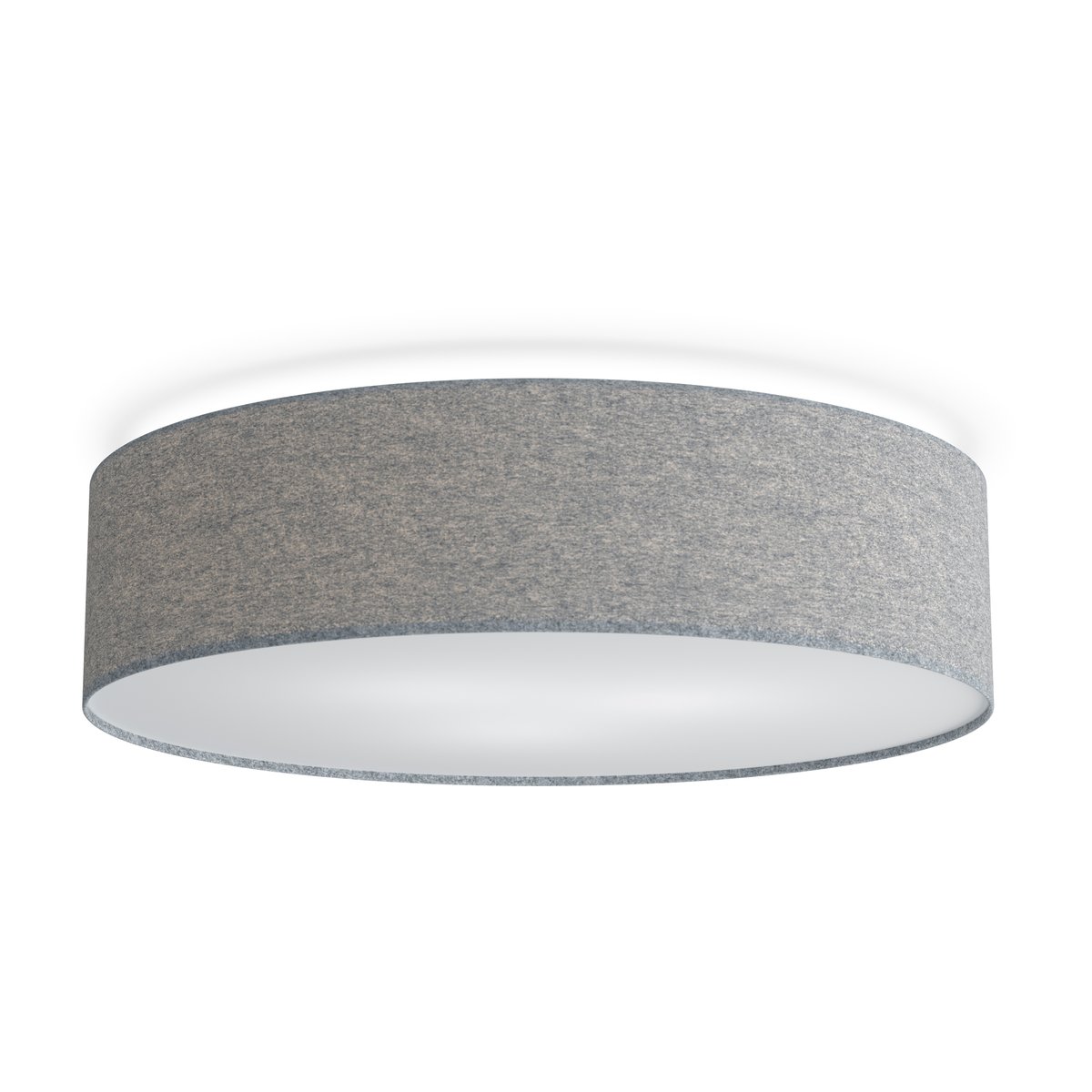 Belid Soft ceiling lamp Ø60 cm grey wool