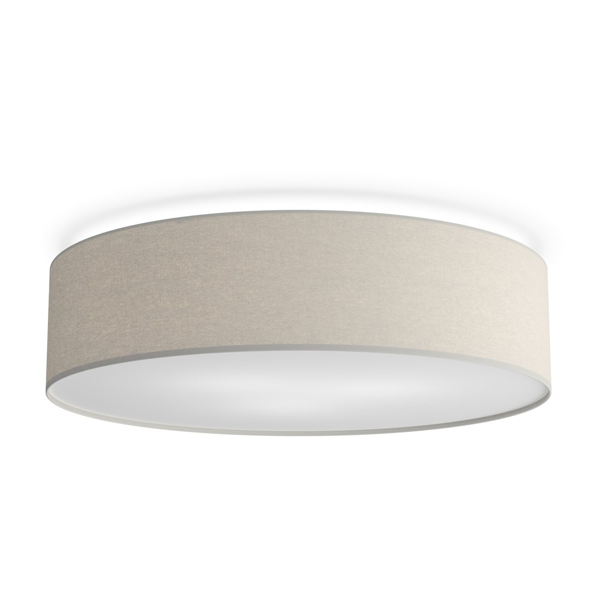 Belid Soft ceiling lamp Ø60 cm White wool