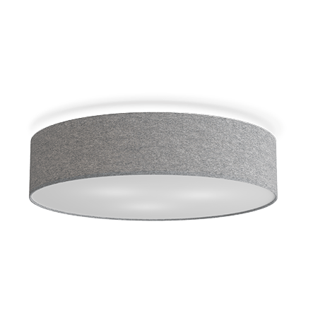 Soft M ceiling lamp Ø50 cm, Gray Belid