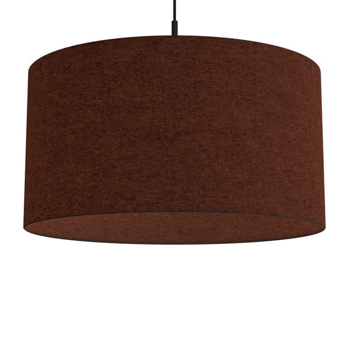 Soft pendant lamp Ø57 cm, Rust red wool Belid