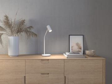 Tyson table lamp Ø5.5 cm - White structure - Belid