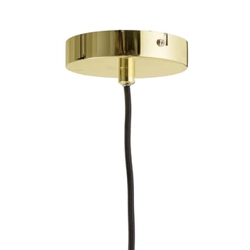 Bloomingville ceiling lamp with hanging basket Ø10 cm - clear-gold - Bloomingville