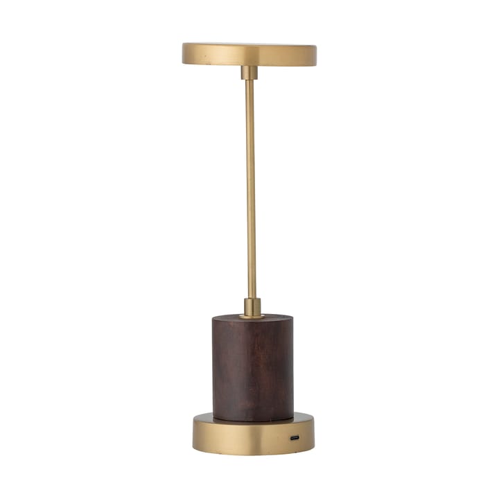 Chico portable table lamp Ø10x30 cm, Brass Bloomingville