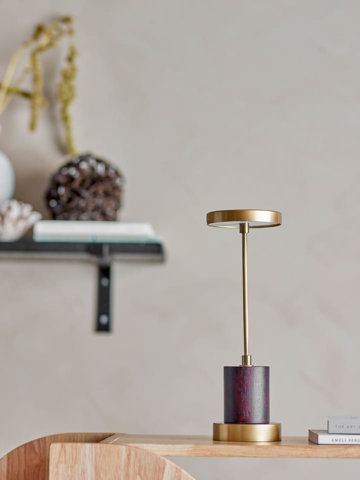 Chico portable table lamp Ø10x30 cm, Brass Bloomingville