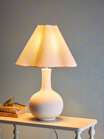 Heide table lamp 60 cm - White - Bloomingville