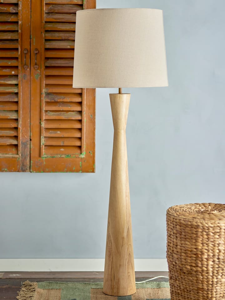 Leonor floor lamp Ø45x130 cm, Rubberwood Bloomingville