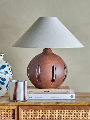 Liana table lamp Ø40,5x40,5 cm - Brown - Bloomingville