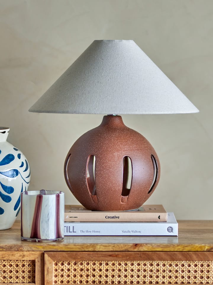 Liana table lamp Ø40,5x40,5 cm, Brown Bloomingville