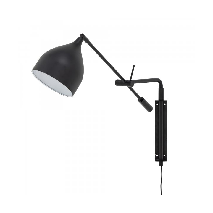 Bloomingville Lyam wall lamp 50 cm Black