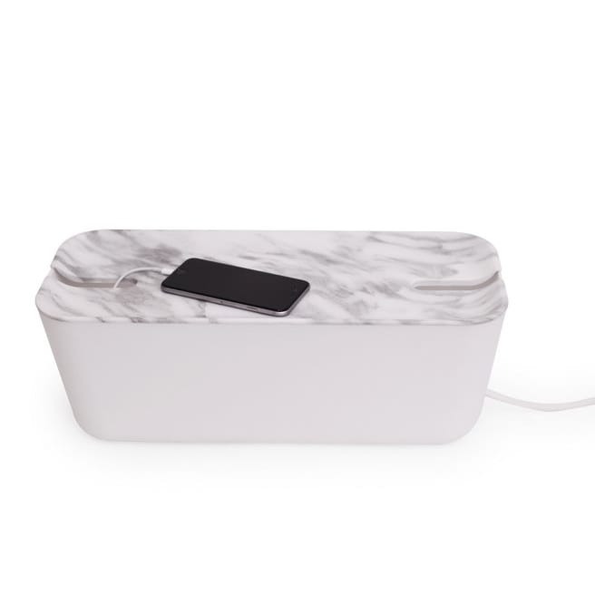 Cable Organiser XL, marble print Bosign