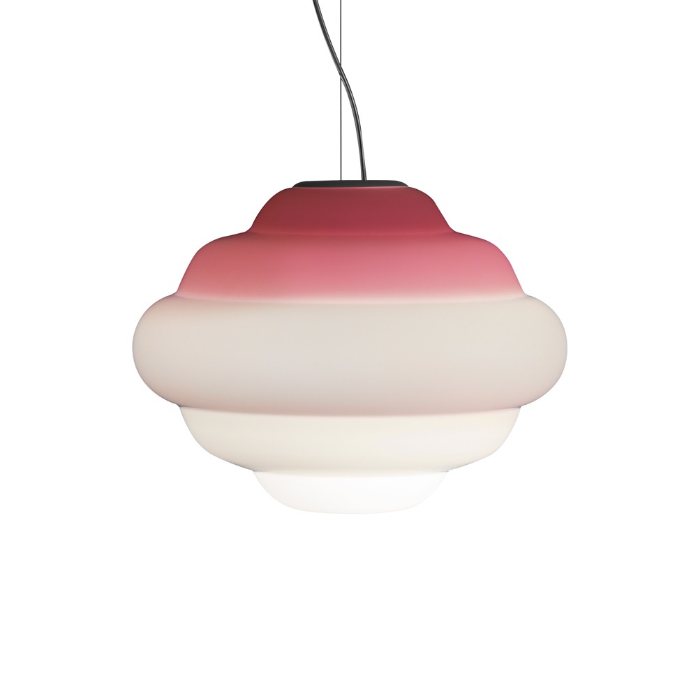 Bsweden Cloud pendant lamp White, opal glass with colour shading