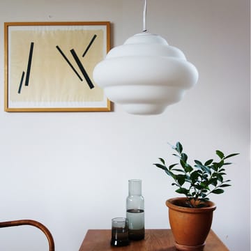 Cloud pendant lamp - White, opal glass without colour shading - Bsweden