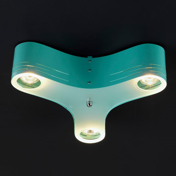 Clover plafond 12, turquoise Bsweden