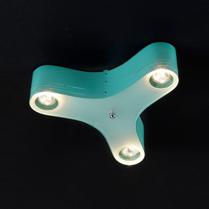 Clover plafond 12, turquoise Bsweden