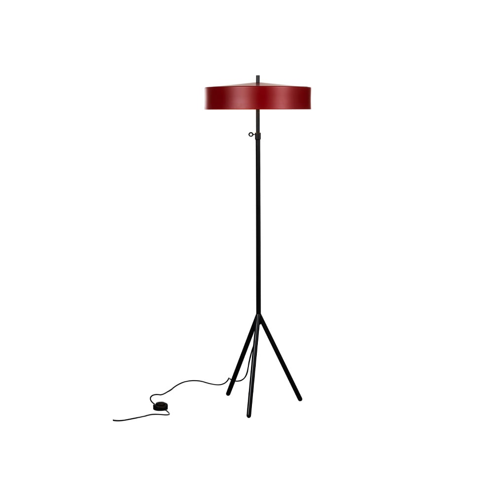 Bsweden Cymbal floor lamp Red matte