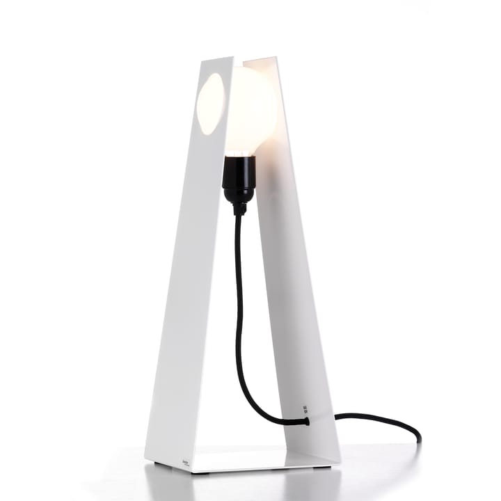 Glasgow white table lamp - white - Bsweden