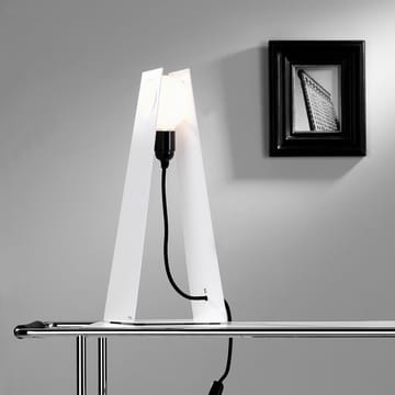 Glasgow white table lamp - white - Bsweden