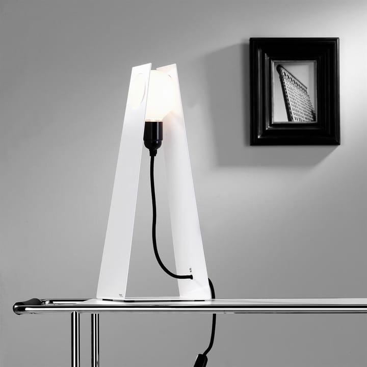 Glasgow white table lamp, white Bsweden