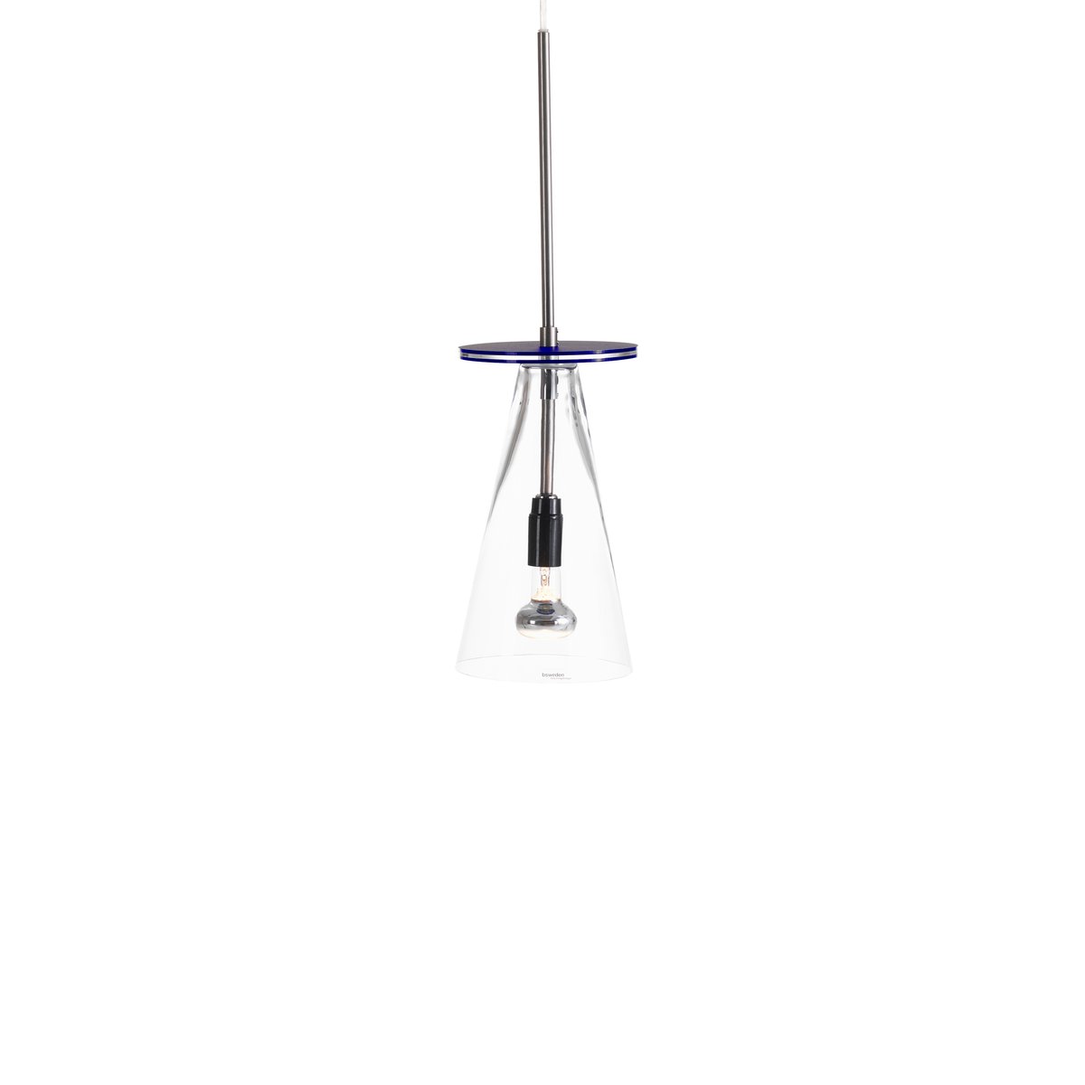 Bsweden Kon pendant lamp Clear, blue tray