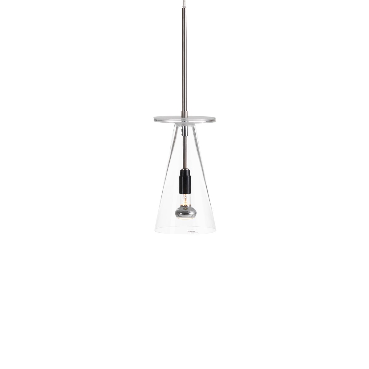 Bsweden Kon pendant lamp Clear, white tray