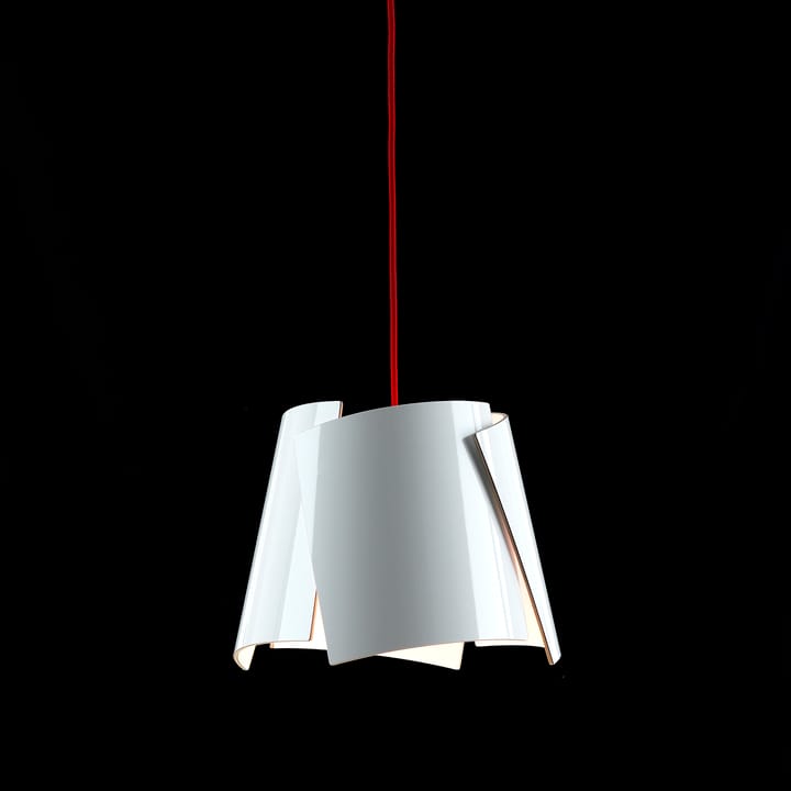 Leaf white lamp, white-red Bsweden