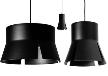 Split black pendant - large - Bsweden