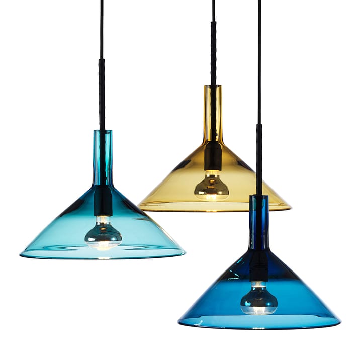 Tratten pendant lamp, Blue, led Bsweden