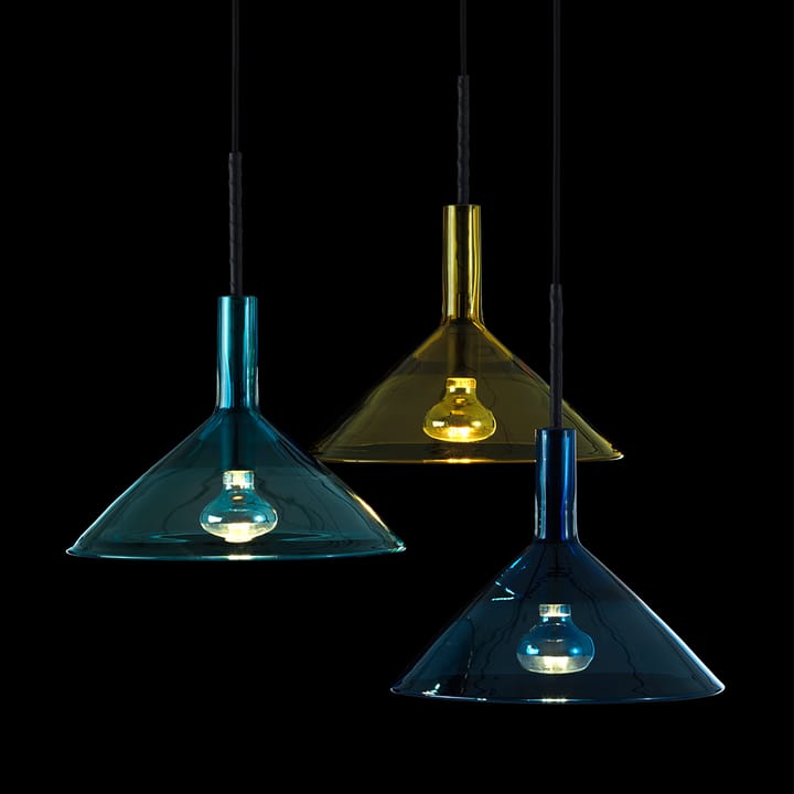 Tratten pendant lamp, Blue, led Bsweden