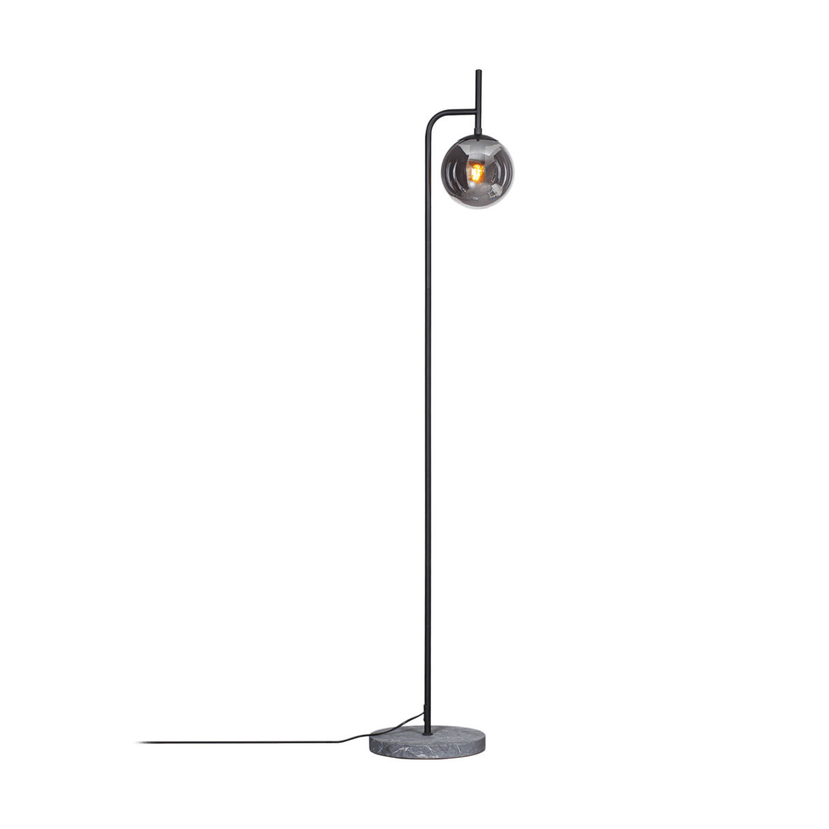 By Rydéns Boyle floor lamp 163.5 cm Smoky Gray