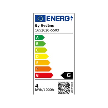 By Rydéns E27 LED filament glob - Ø 9,5 cm - By Rydéns