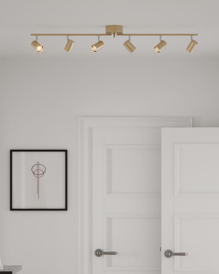 Correct 6 Ceiling Spotlight 124 cm, Gold By Rydéns