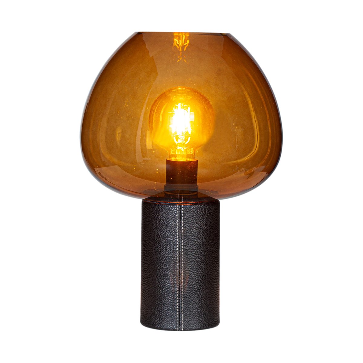 By Rydéns Cozy table lamp 41.5 cm Black Cognac