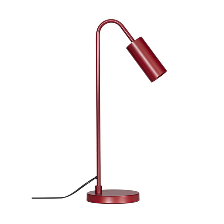 Curve table lamp 51 cm, Dark red By Rydéns