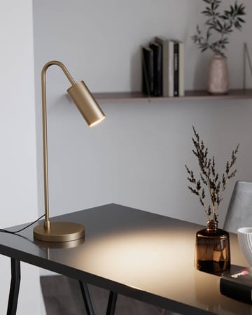 Curve table lamp 51 cm - Matte gold - By Rydéns