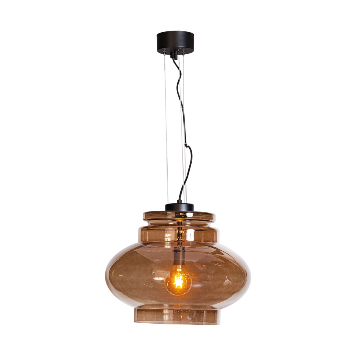 By Rydéns Dolores ceiling lamp Ø50 cm Cognac