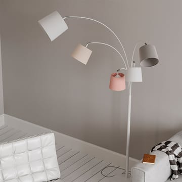 Foggy floor lamp - Sand white, 5 arms - By Rydéns