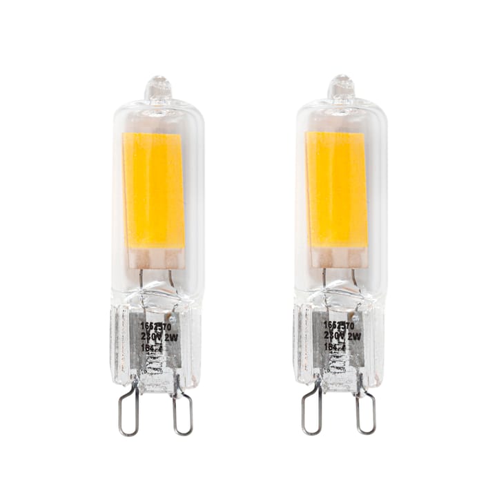 G9 LED dimbar 2W ljuskälla 2-pack, 2700K 220lm By Rydéns