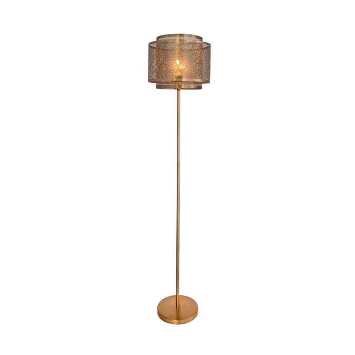 Hermine Floor Lamp 157 cm, Brass By Rydéns