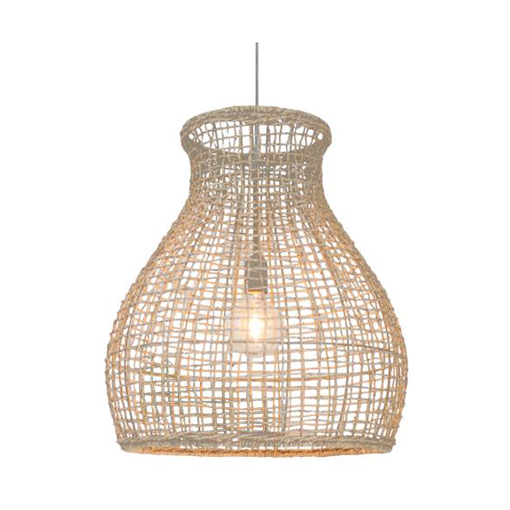 By Rydéns Seagrass Ceiling Lamp 55 cm Brown