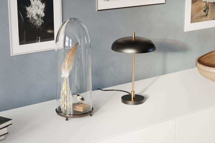 Shelby table lamp 45 cm, Black-gold By Rydéns