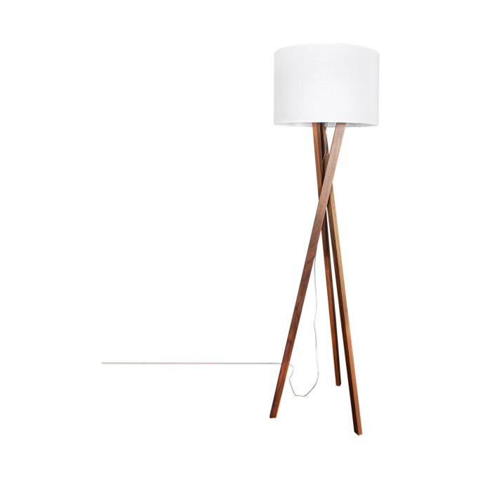 By Rydéns Vega floor lamp 160 cm Walnut