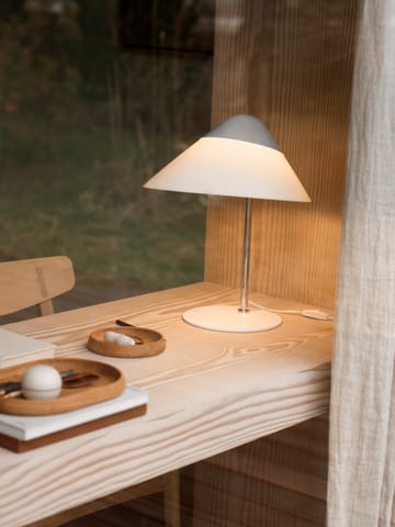 HJW01 Opala table lamp Mini - White-chrome - Carl Hansen & Søn