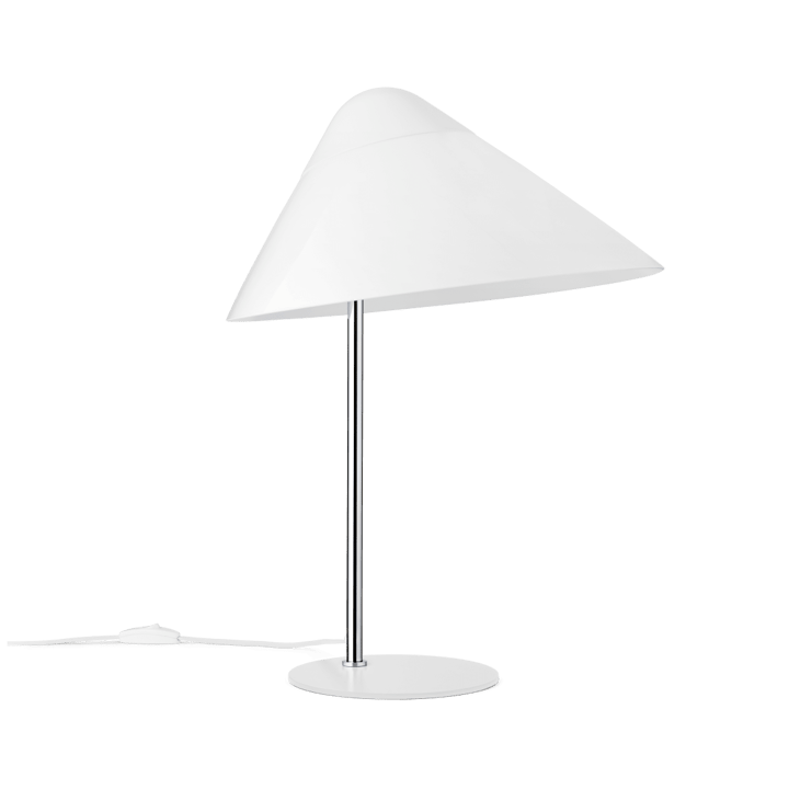 HJW02 Opala bordslampa Midi - White-chrome - Carl Hansen & Søn