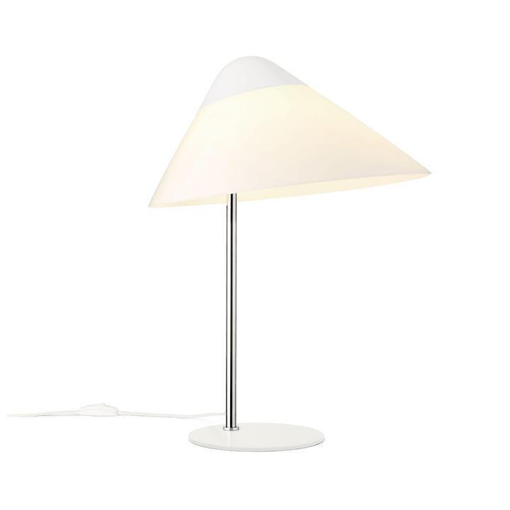 HJW02 Opala bordslampa Midi, White-chrome Carl Hansen & Søn